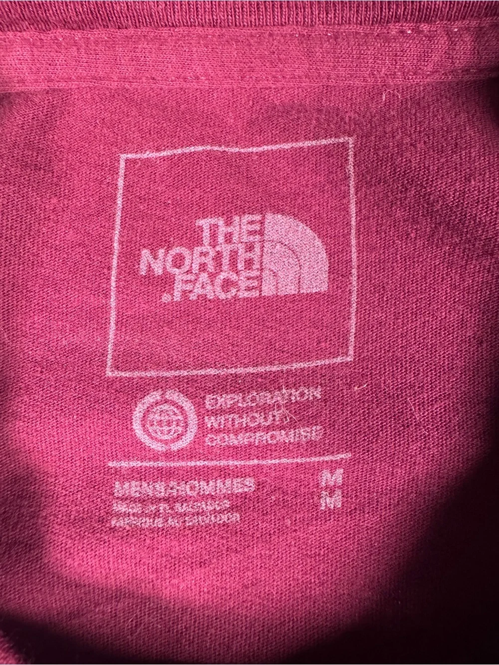 The North Face Maroon Logo T-Shirt